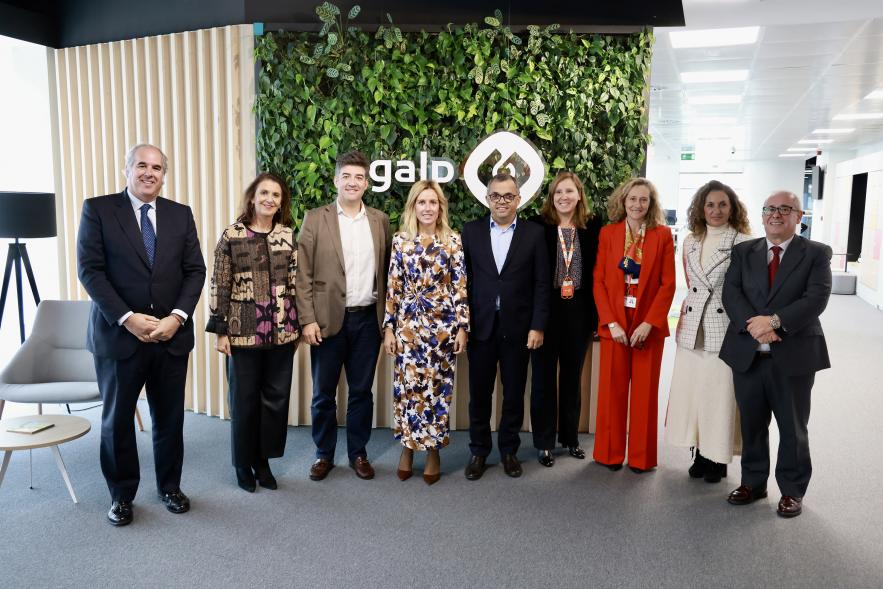 Reunión con la empresa Galp  -  Imagen posado de todos los asistentes a la reunión.