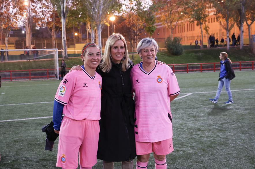 Partido de fútbol entre las veteranas del Alcobendas CF y las del RCD Espanyol 14