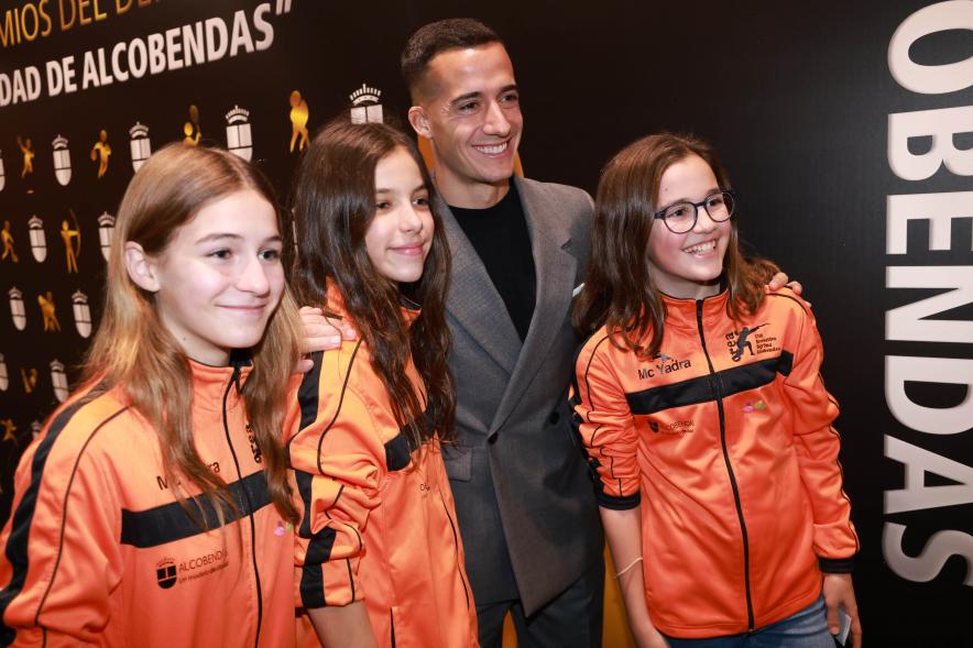 Gala del Deporte 2023, photocall con Lucas Vázquez