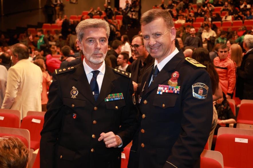Gala del Deporte 2023, policías asistentes al acto
