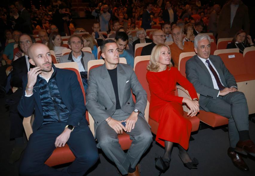 Gala del Deporte 2023, público sentado en las butacas del teatro