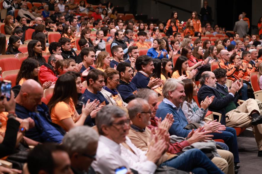 Gala del Deporte 2023, público aplaudiendo