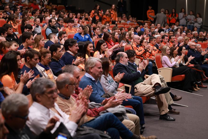 Gala del Deporte 2023, público aplaudiendo