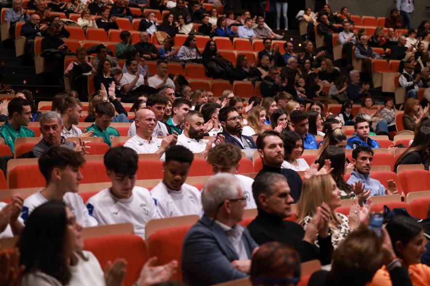 Gala del Deporte 2023, público aplaudiendo