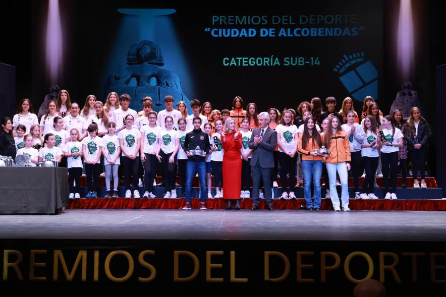 Gala del Deporte 2023, premiados categoría sub catorce