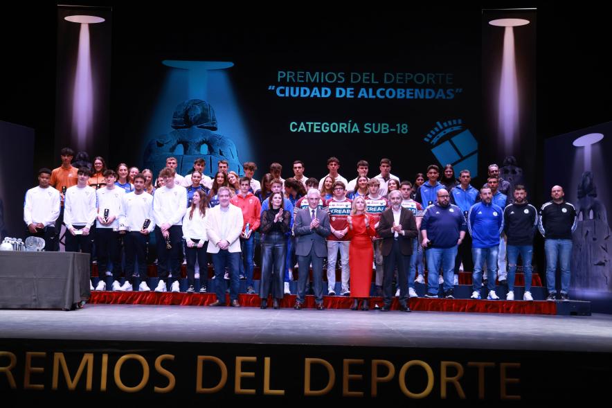 Gala del Deporte 2023, premiados categoría sub dieciocho