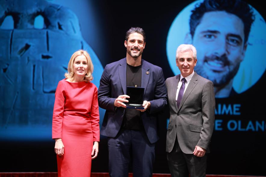 Gala del Deporte 2023, premio especial embajador a Jaime Nava