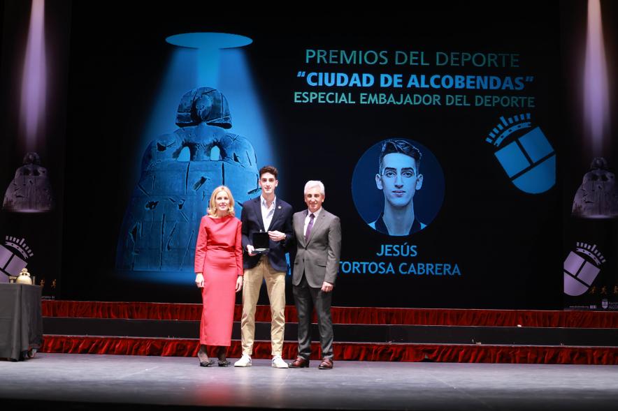 Gala del Deporte 2023, premio especial embajador a Jesús Tortosa 