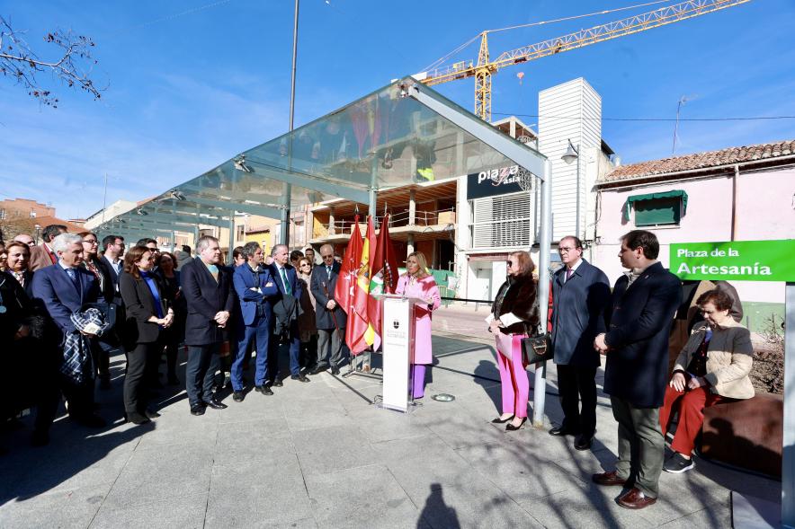Acto de denominación de la "Plaza del Milagro de la Virgen de la Paz", discurso de la alcaldesa