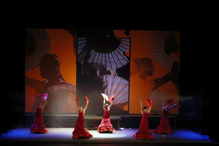 Entrega del XXXI Premio de la Paz a los Valores Humanos 2024, actuación de flamenco