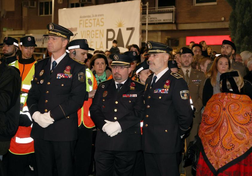 Procesión de la Virgen de la Paz 2024, protección civil