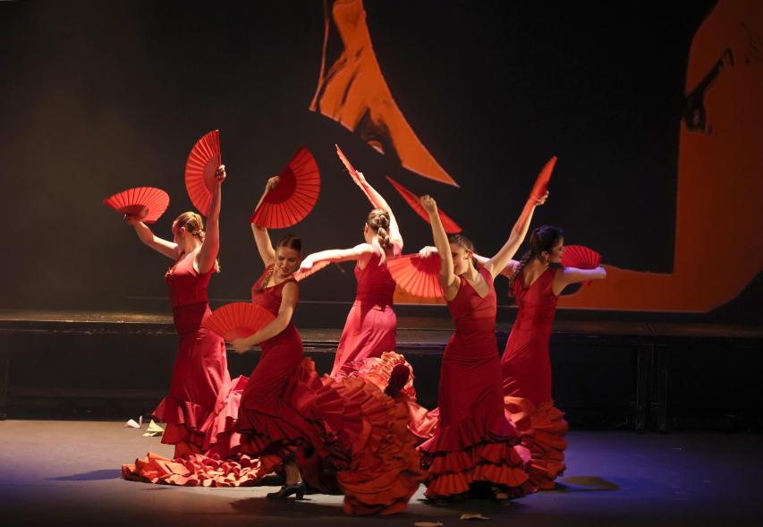 Entrega del XXXI Premio de la Paz a los Valores Humanos 2024, actuación de flamenco