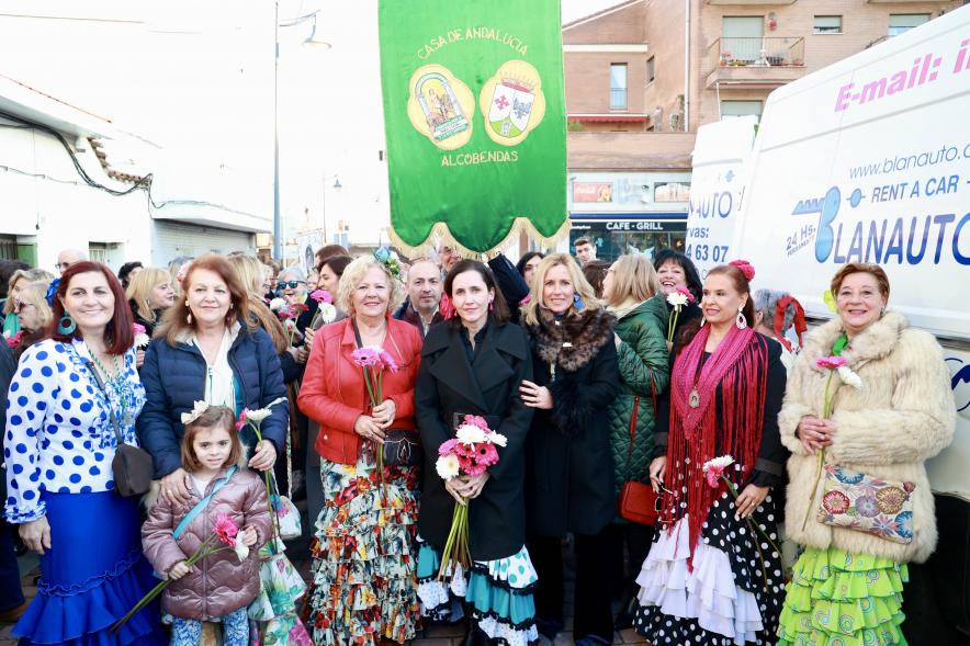 Ofrenda floral 2024, equipo regional