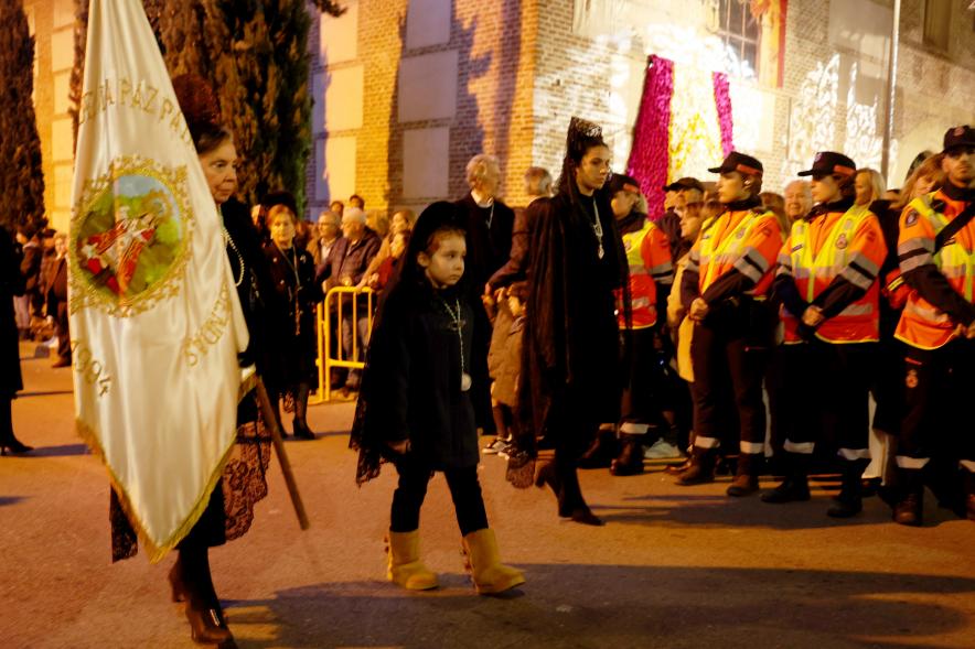 Procesión de la Virgen de la Paz 2024, asistentes a la procesión