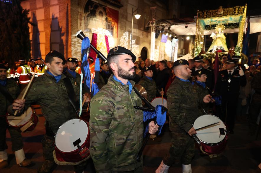 Procesión de la Virgen de la Paz 2024, banda de música