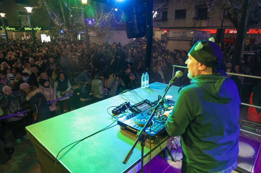 Pregón de las Fiestas de la Virgen de la Paz 2024, actuación DJ Pulpo