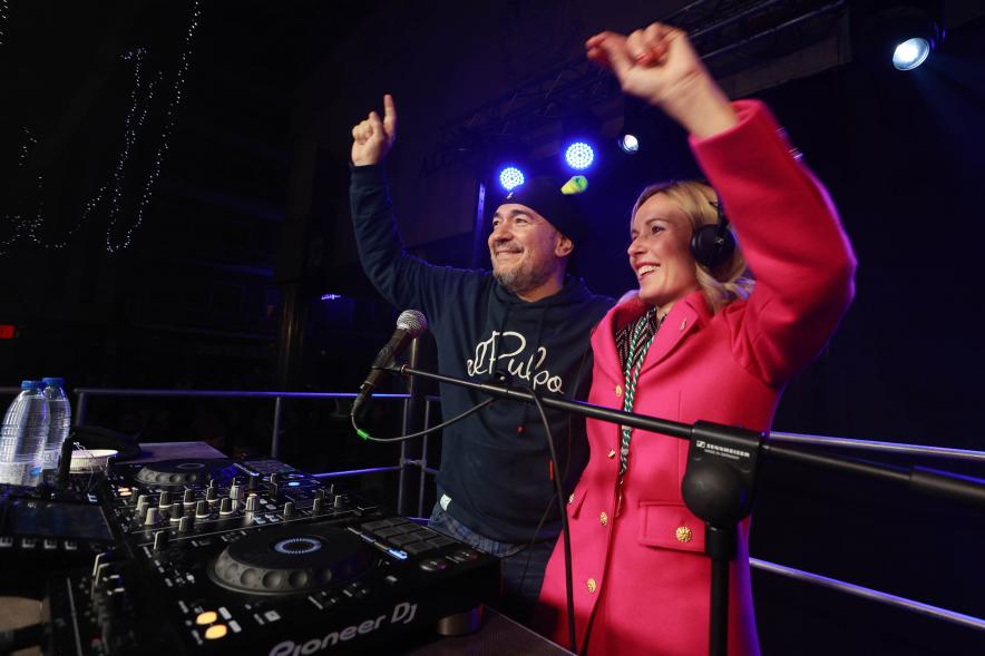 Pregón de las Fiestas de la Virgen de la Paz 2024, actuación DJ Pulpo