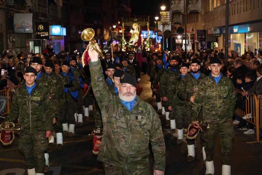 Procesión de la Virgen de la Paz 2024, banda de música