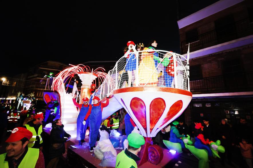 Cabalgata de los Reyes Magos 2024, carroza