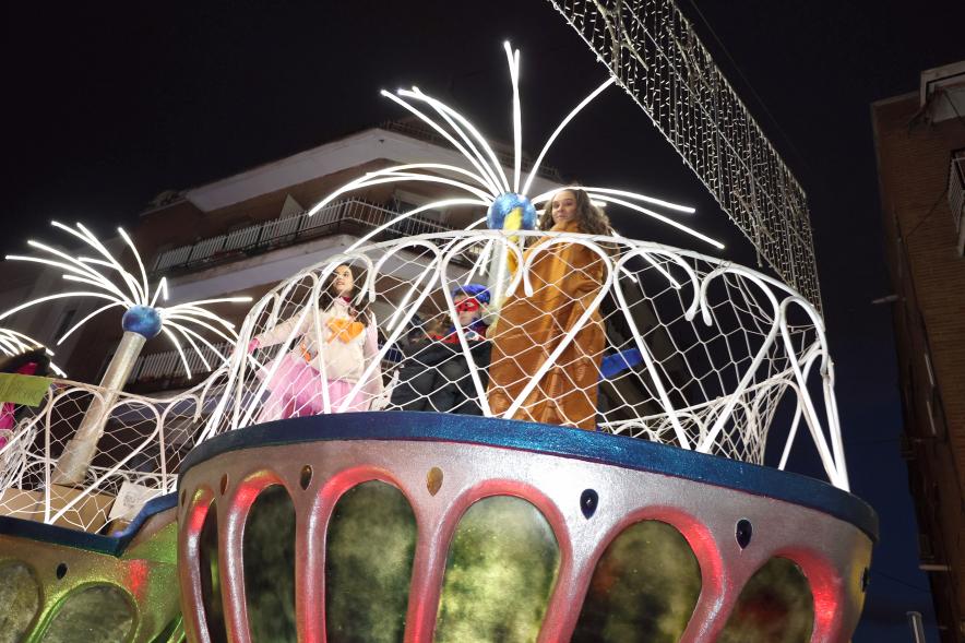 Cabalgata de los Reyes Magos 2024, carroza
