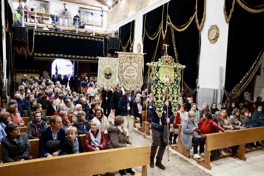 Ofrenda floral 2024, misa en iglesia san pedro apóstol
