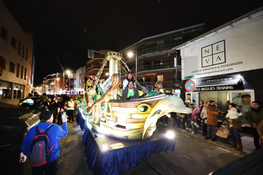 Cabalgata de los Reyes Magos 2024, carroza
