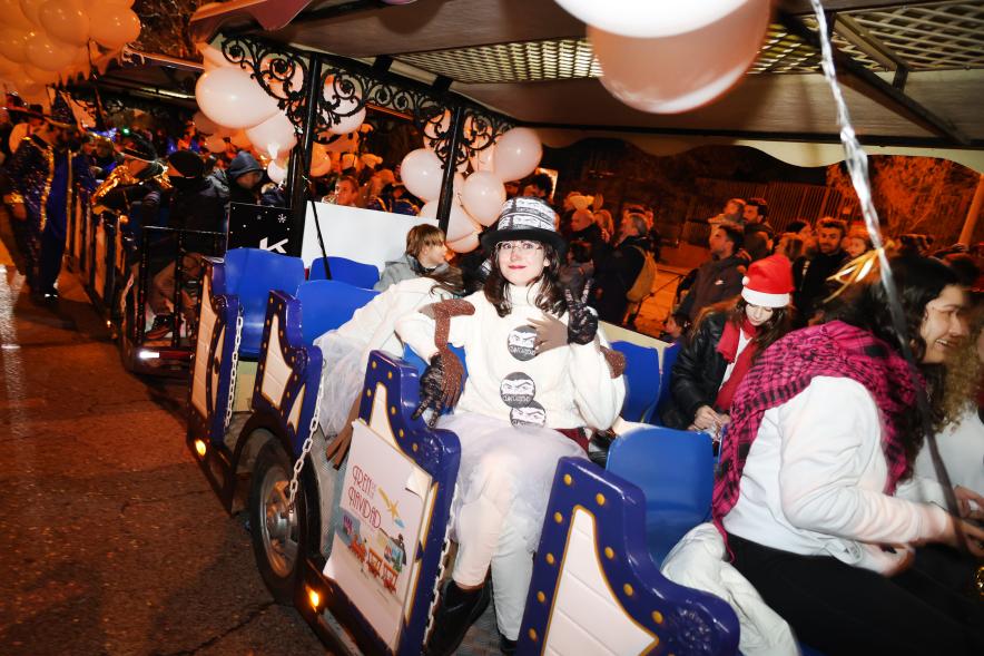 Cabalgata de los Reyes Magos 2024, tren de la Navidad