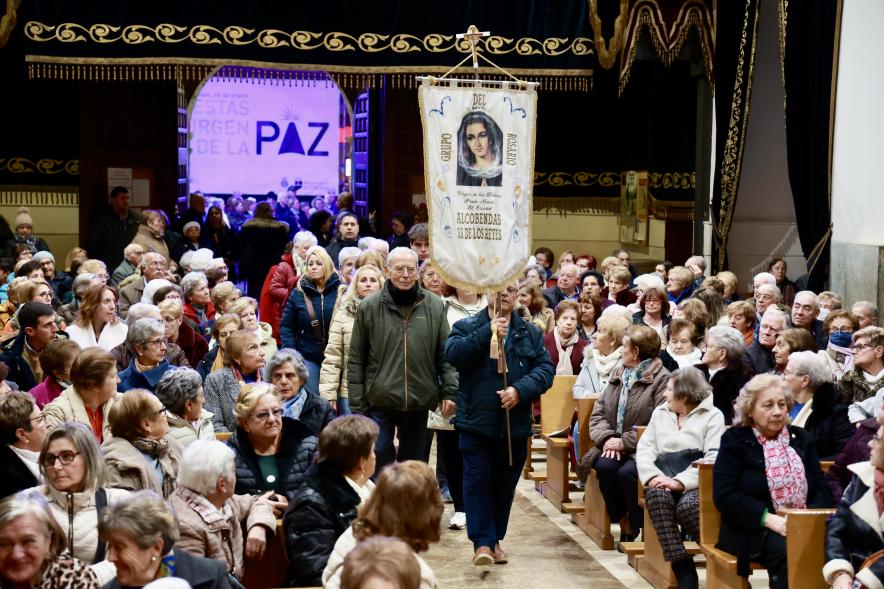 Ofrenda floral 2024, misa en la iglesia san pedro apóstol