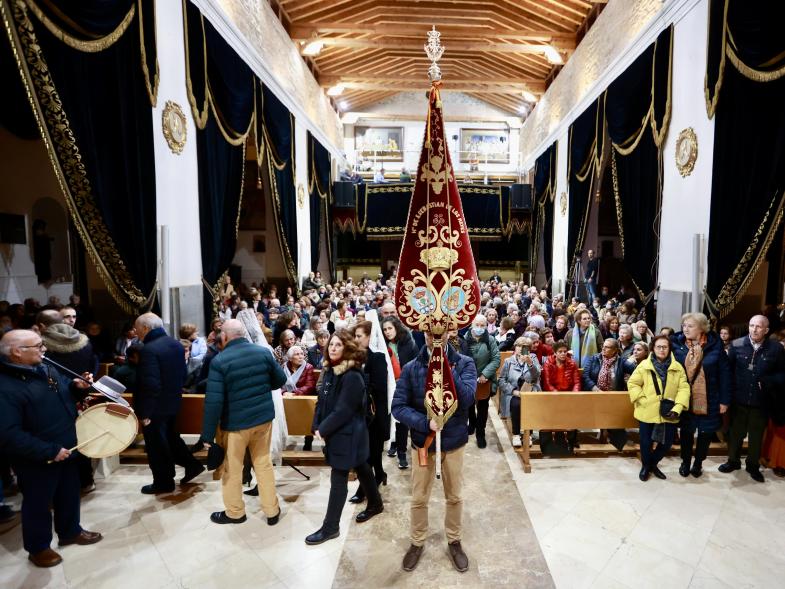 Ofrenda floral 2024, misa en la iglesia san pedro apóstol