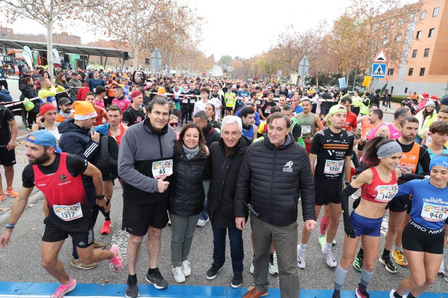 San Silvestre 2023, concejales y corredores