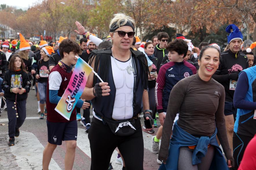 San Silvestre 2023, corredor disfrazado