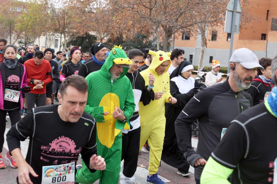 San Silvestre 2023, corredores disfrazados