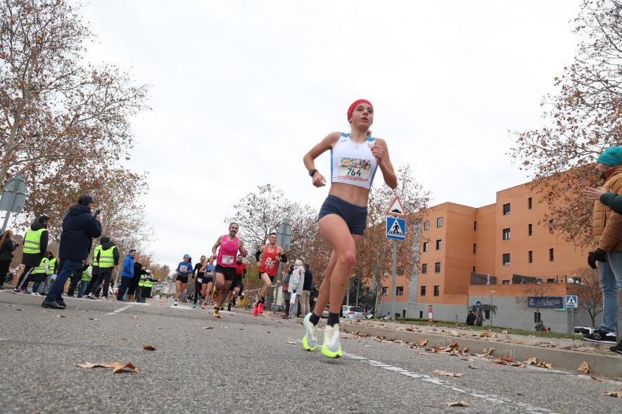 San Silvestre 2023, corredores corriendo