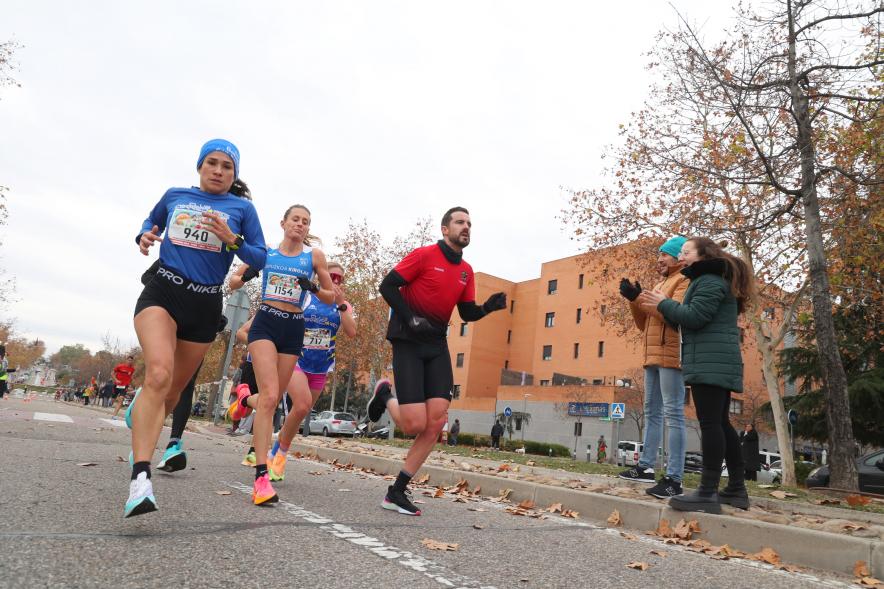San Silvestre 2023, corredores corriendo