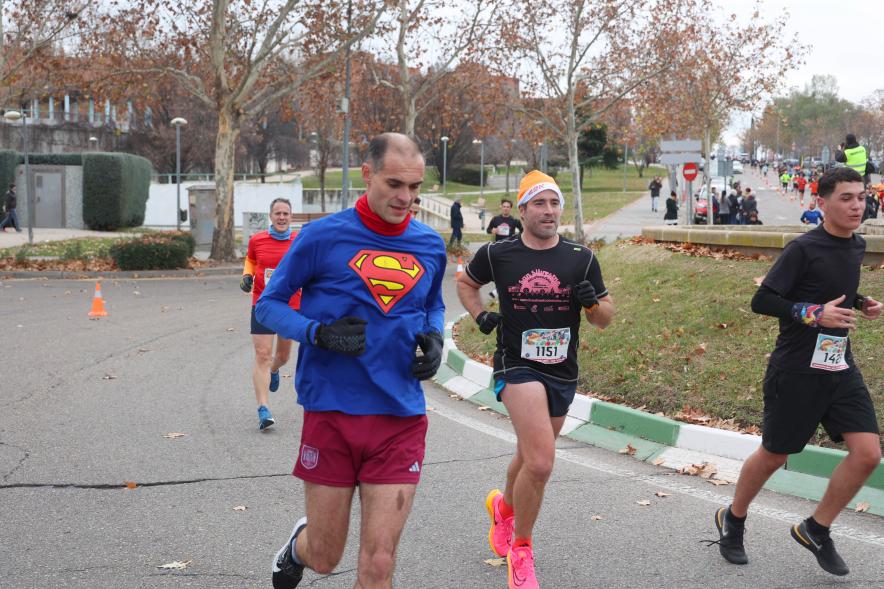 San Silvestre 2023, corredores corriendo