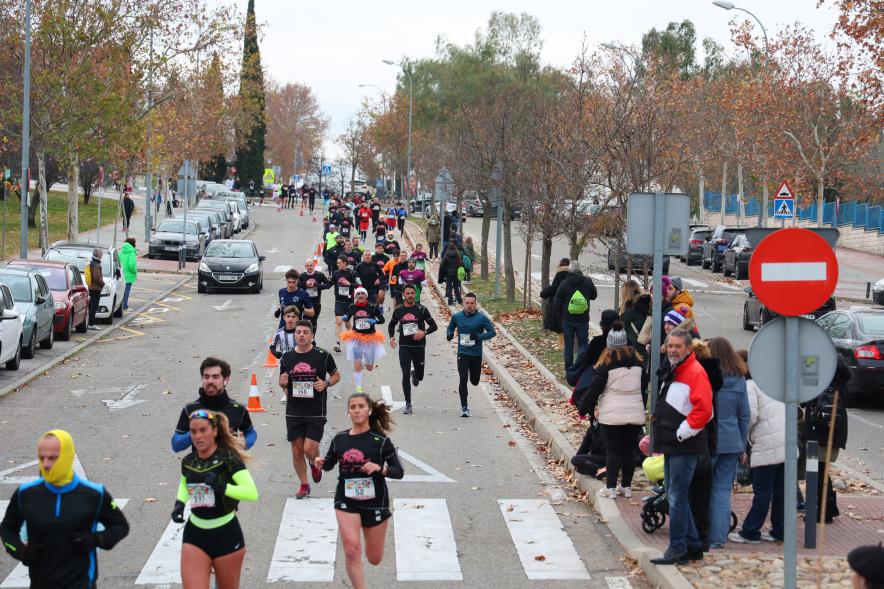 San Silvestre 2023, corredores corriendo