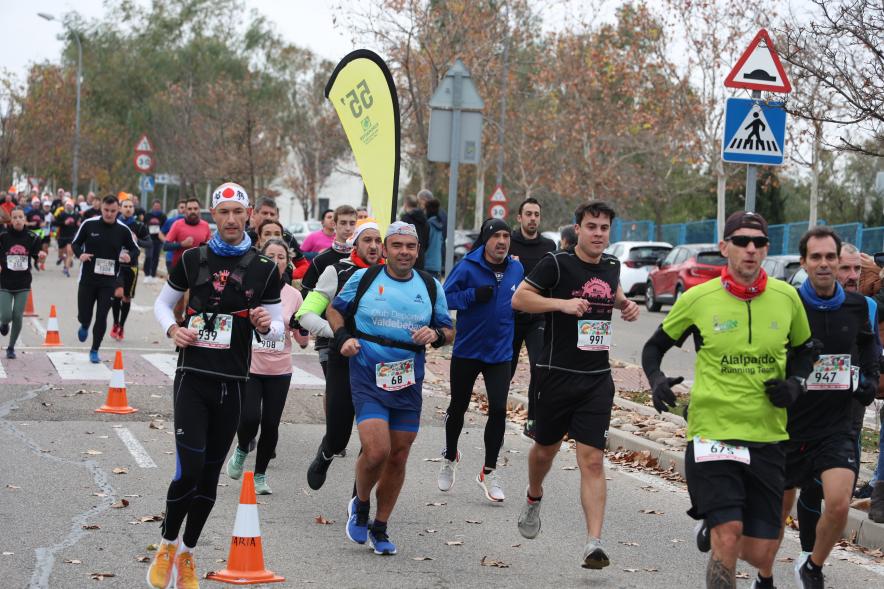 San Silvestre 2023, corredores corriendo