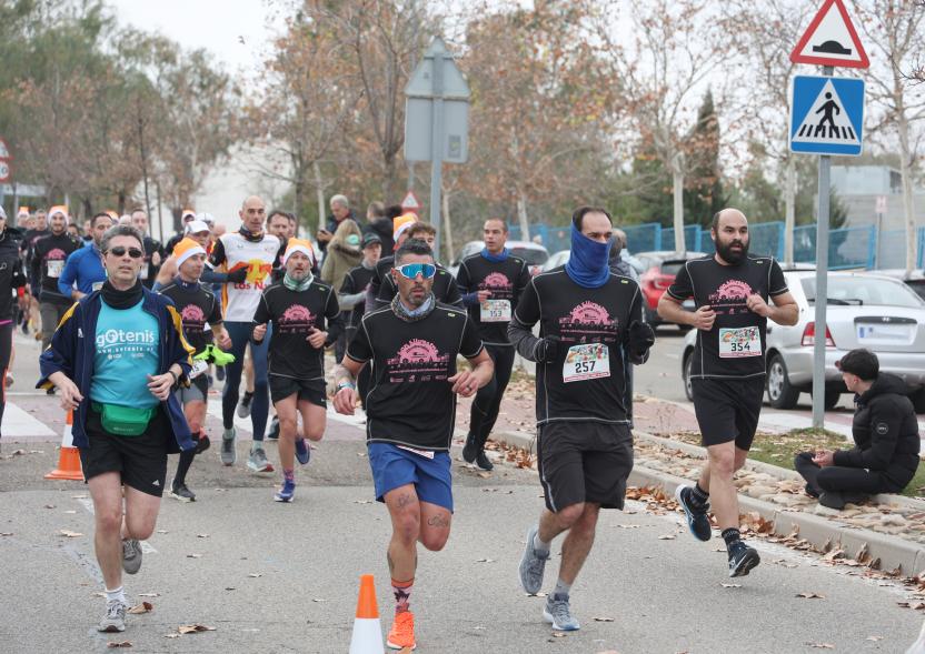 San Silvestre 2023, corredores corriendo