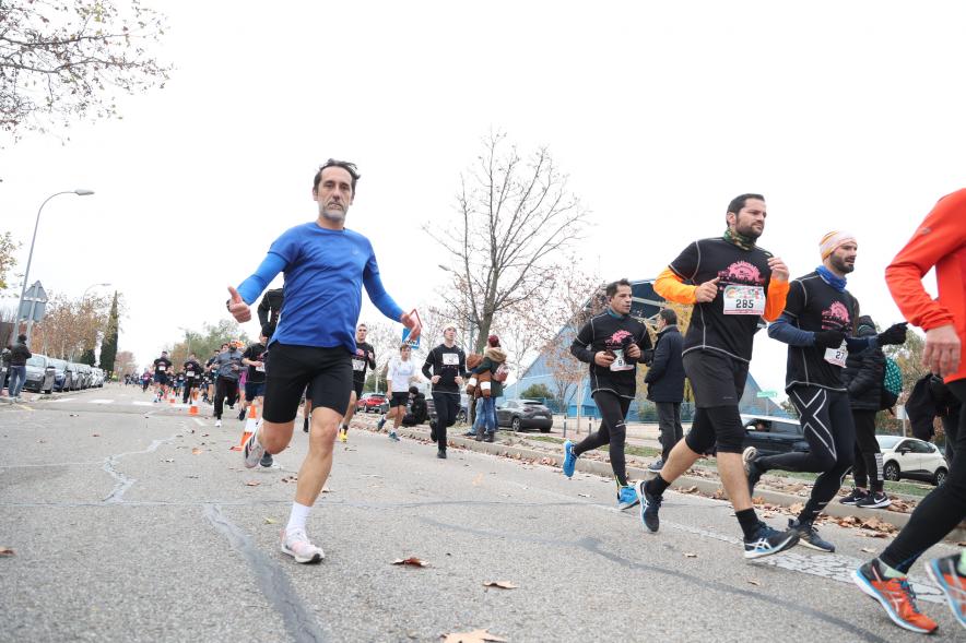 San Silvestre 2023, corredores corriendo