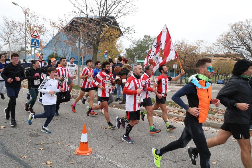 San Silvestre 2023, corredores corriendo