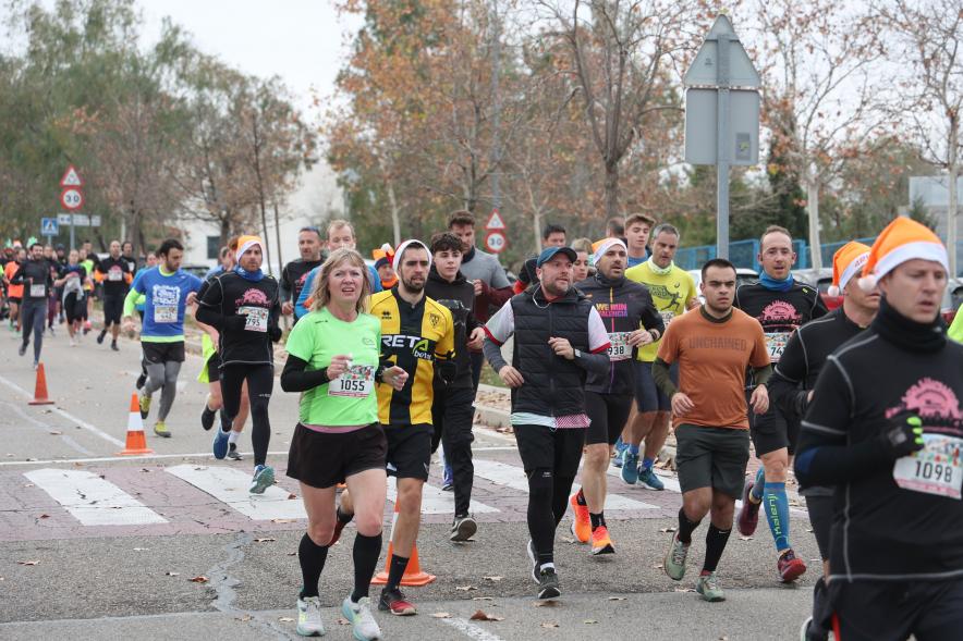 San Silvestre 2023, corredores corriendo