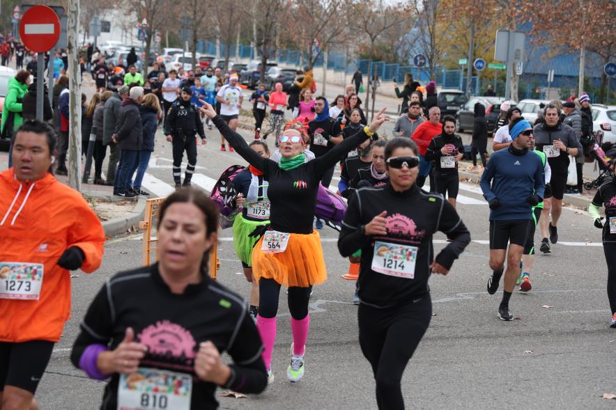 San Silvestre 2023, corredores corriendo