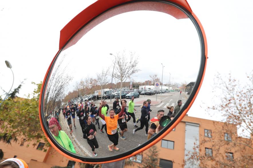 San Silvestre 2023, corredores corriendo