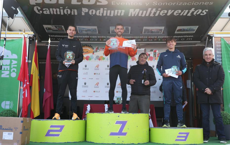 San Silvestre 2023, podium hombres
