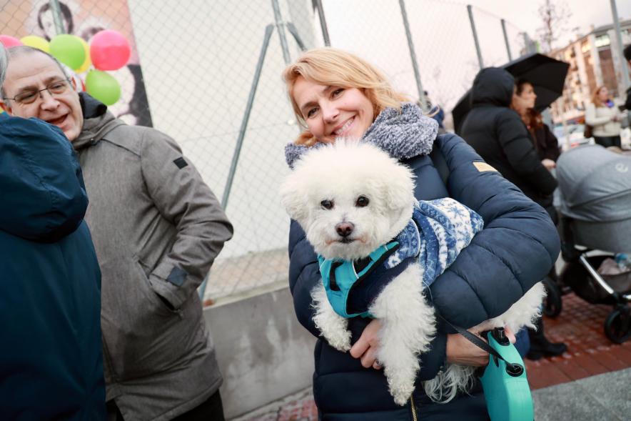 Fiesta de San Antón 2024, bendición perro