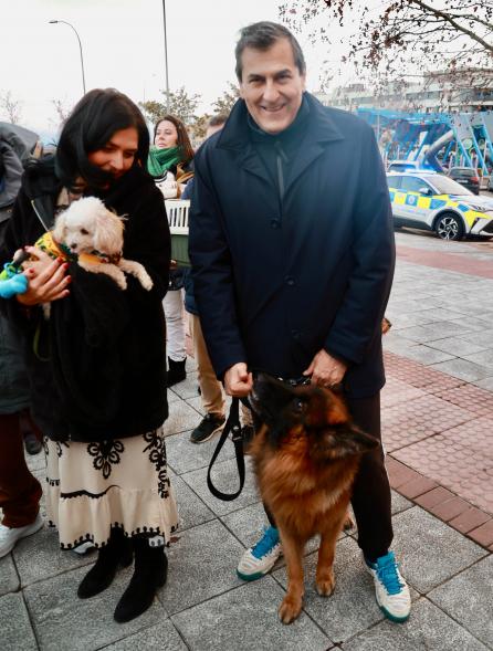 Fiesta de San Antón 2024, bendición perro