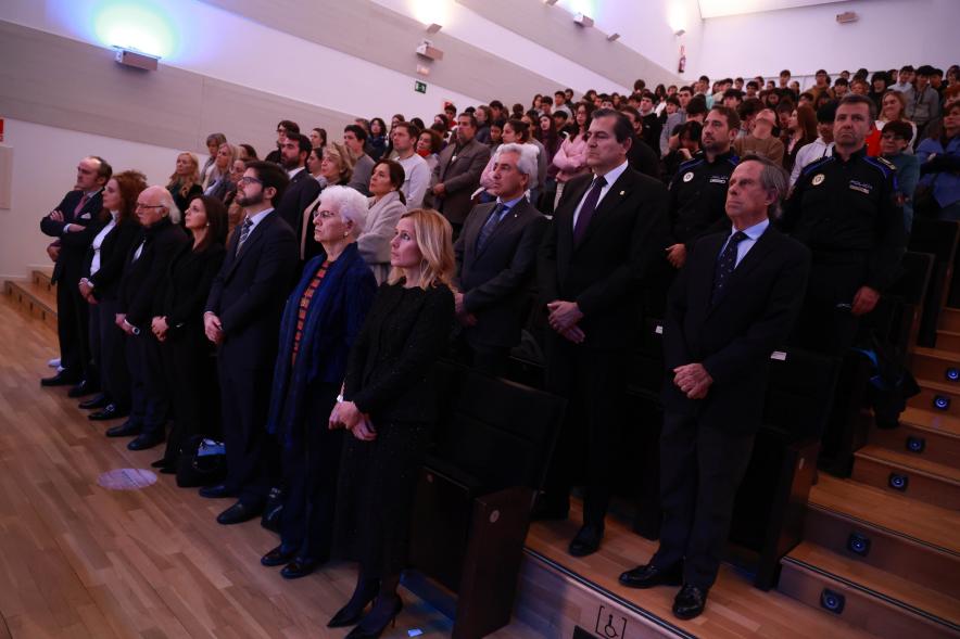 Día de la Memoria del Holocausto 2024, asistentes al acto