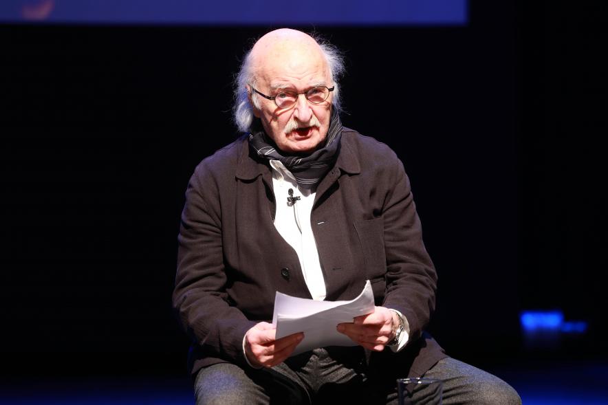 Día de la Memoria del Holocausto 2024, asistente al acto