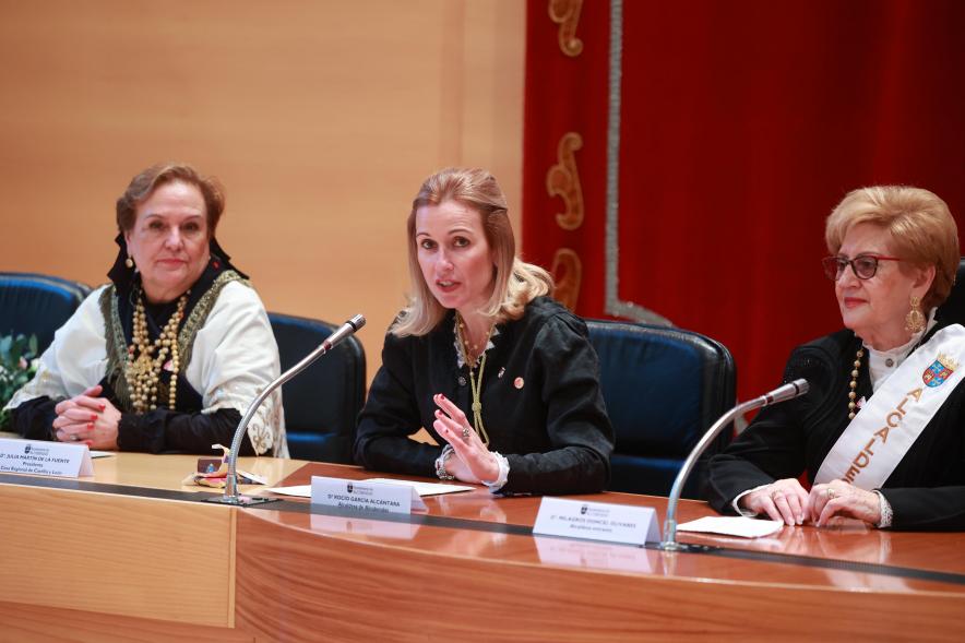 Fiesta de las Águedas 2024, alcaldesa en el pleno