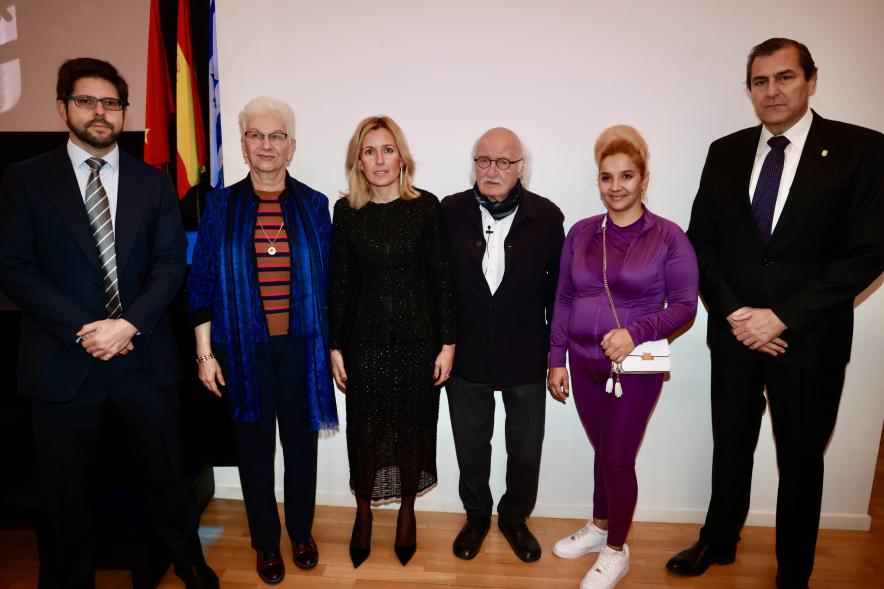 Día de la Memoria del Holocausto 2024, alcaldesa y resto de autoridades